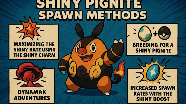 Pokémon Legends: Z-A Shiny Pignite Spawn Methods
