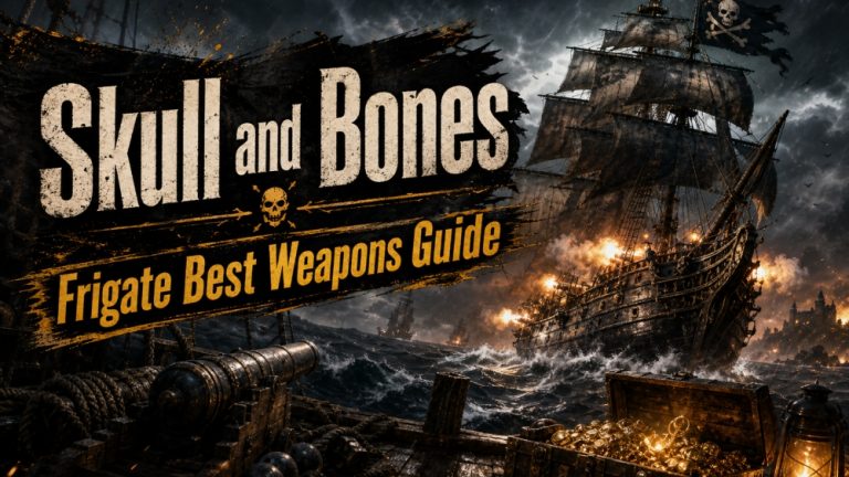 Skull and Bones Frigate Best Weapons Guide